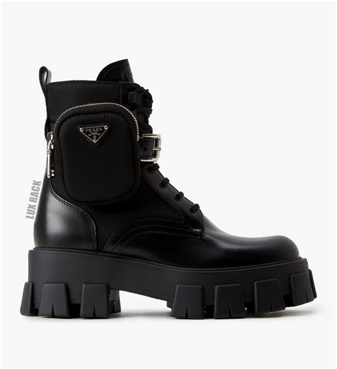 prada combat boots on sale|Prada ankle boots women's.